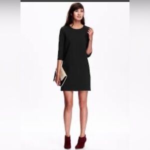 Old navy black lined dress size small